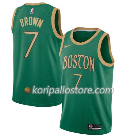 Boston Celtics Jaylen Brown 7 Nike 2019-2020 City Edition Miesten Pelipaidat Swingman 